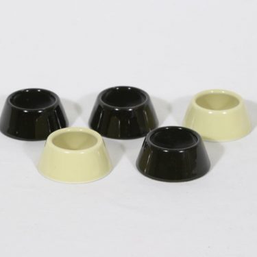Arabia Kilta egg rounds, multicolored, 5 pcs, designer Kaj Franck