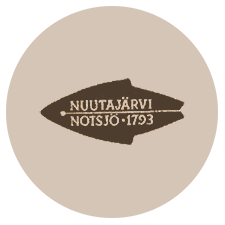 Nuutajärven lasin leimamerkintä: Nuutajärvi Notsjö 1793