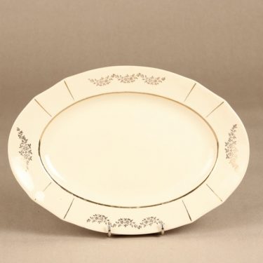 Arabia Irja platter, oval, silk screening