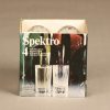 Arabia Spektro shot glass, 4 cl, 4 pcs, Heikki Orvola, 3