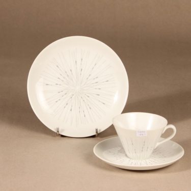 Arabia Stella coffee cup, saucer and plate