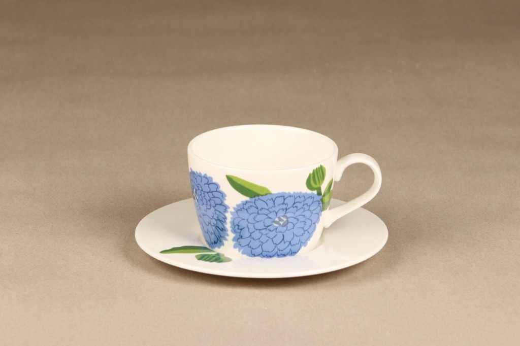 Iittala Primavera coffee cup, blue, Maija Isola