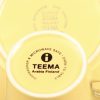 Iittala Teema coffee cup and plates, yellow, designer Kaj Franck, 3