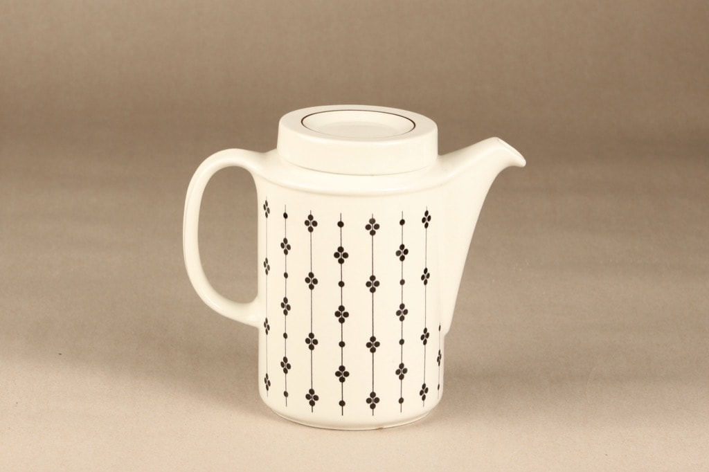 Arabia Kartano coffee pot, 1 l, designer Esteri Tomula, printed and painted