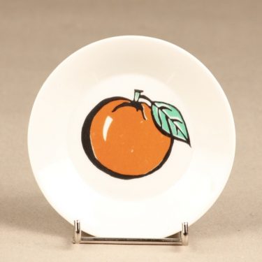 Arabia Tutti Frutti lautanen, omena, suunnittelija Ulla Procope, omena