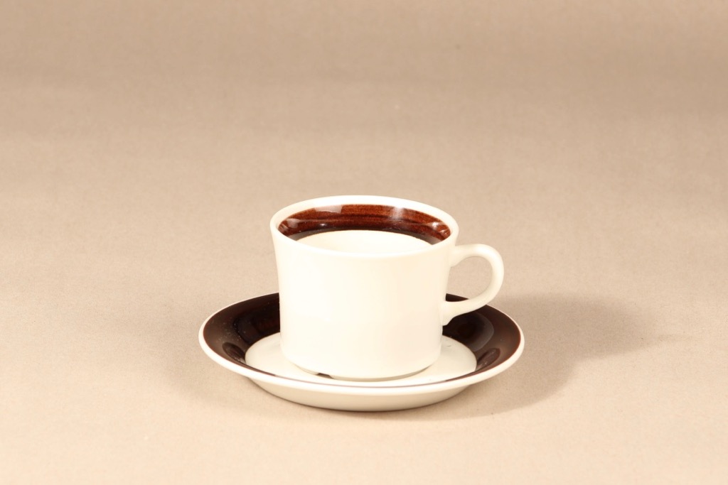 Arabia Inari tea cup, white, Göran Bäck,