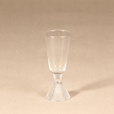 Iittala Briljant shot glass, clear, Tapio Wirkkala
