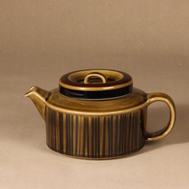 Arabia Kosmos tea pot, 1.35 l, designer Gunvor Olin-Grönqvist, blown decoration, retro