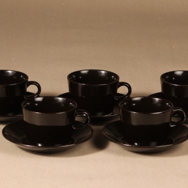 Arabia Kilta tea cups, 5 pcs, designer Kaj Franck