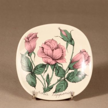 Arabia Botanica wall plate Rosa lapponia designer Esteri Tomula 