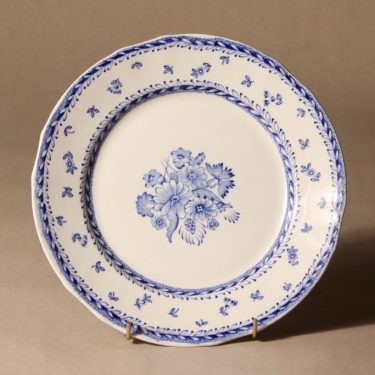 Arabia Suomen dinner plate, flower, copper ornament