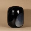 Iittala Blues art glass vase, signed, designer Timo Sarpaneva, big, signed, numbered, 2