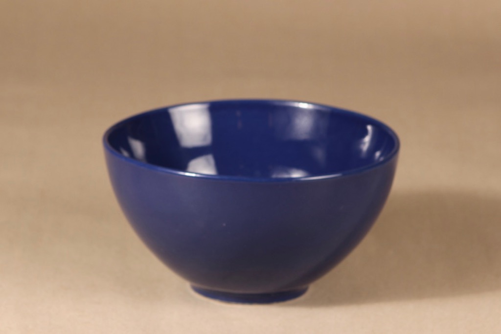 Arabia Kilta bowl, blue, designer Kaj Franck