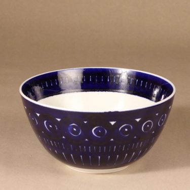 Arabia Valencia bowl, hand-painted design Ulla Procope
