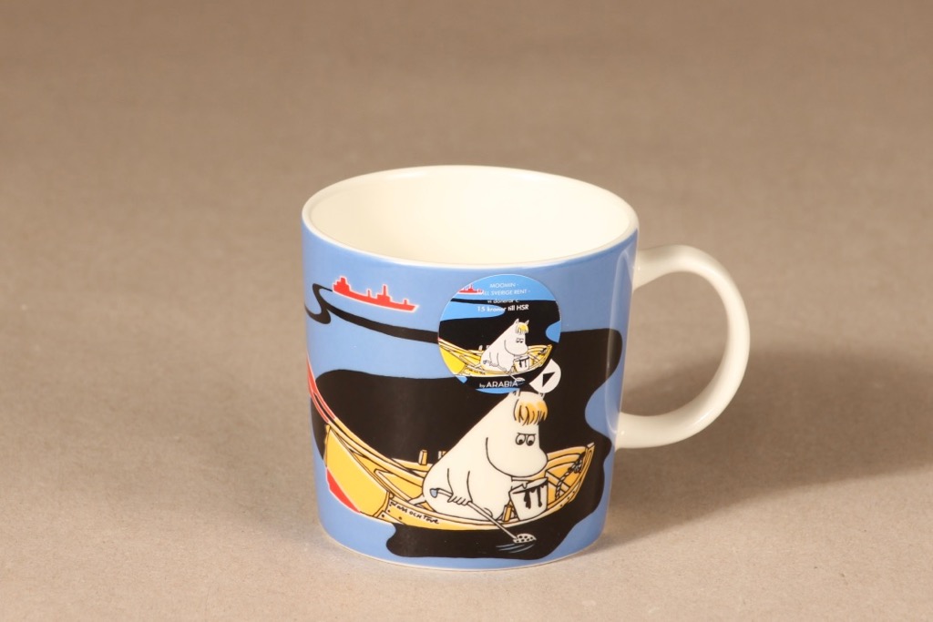 Arabia Moomin mug Our Coast design Tove Slotte