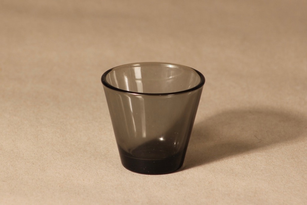 Iittala Kartio schnapps glass, 6 cl gray design Kaj Franck