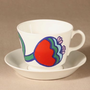 Arabia Òle cup and saucer designer Laila Hakala