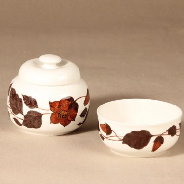 Arabia Tea for Two bowl and sugar bowl designer Gunvor Olin-Grönqvist
