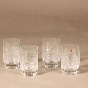 Iittala Kuusi glass, 13 cl, 4 pcs designer Jorma Vennola