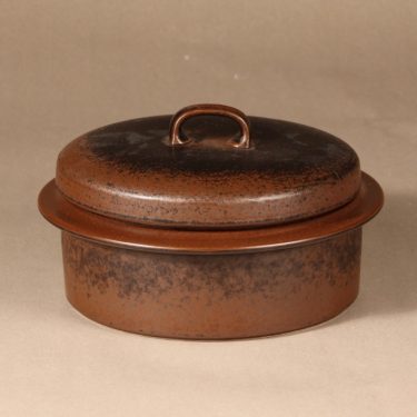 Arabia Ruska oven pot, with lid, designer Ulla Procope