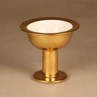 Arabia Kardinaali art bowl, signed designer Heikki Orvola
