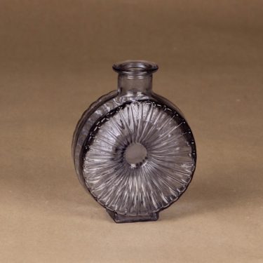 Riihimäen lasi 1394 Aurinkopullo neodyme designer Helena Tynell