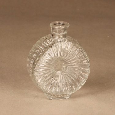 Riihimäen lasi 1394 Aurinkopullo size 1/4 Finnair designer Helena Tynell