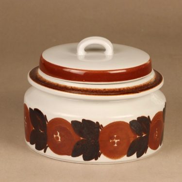 Arabia Rosmarin bowl with lid designer Ulla Procope