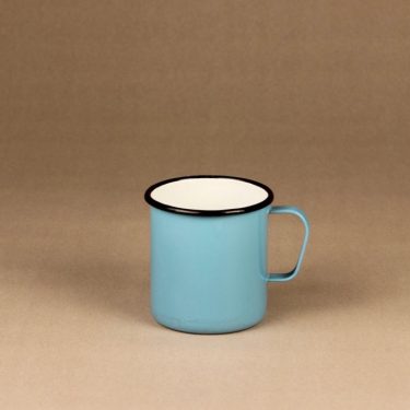 Finel enamel mug blue