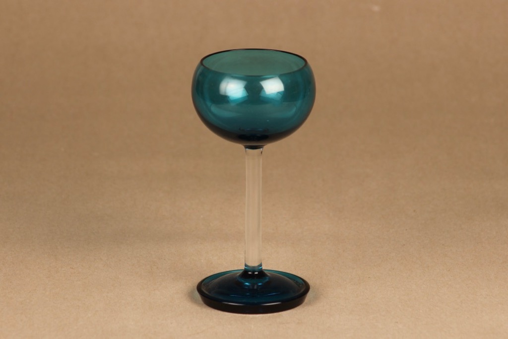 Riihimäen lasi Harlekiini stark wine glass designer Nanny Still