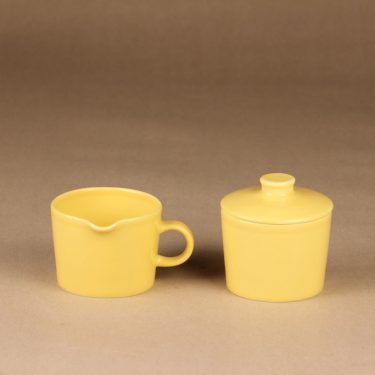 Arabia Teema sugar bowl and creamer designer Kaj Franck