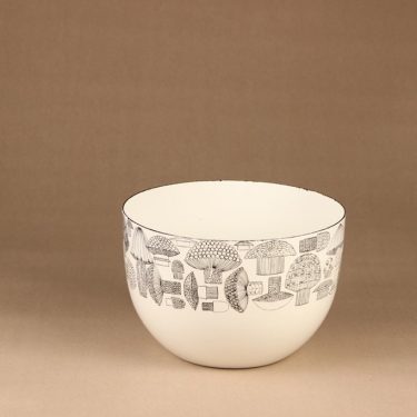 Finel Tatti bowl, B/W designer Esteri Tomula