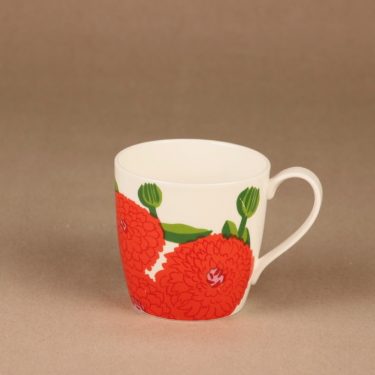 Iittala Primavera mug, strawberry red designer Maija Isola