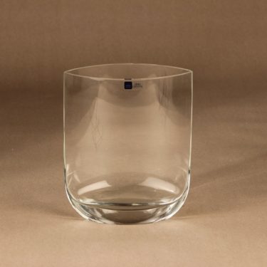 Nuutajärvi Lido vase, clear, designer Tiina Nordström