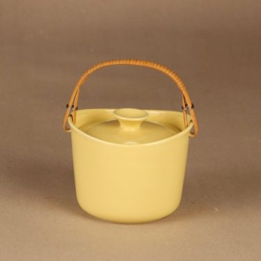 Arabia AL marmelade jar with rattan designer Ulla Procope