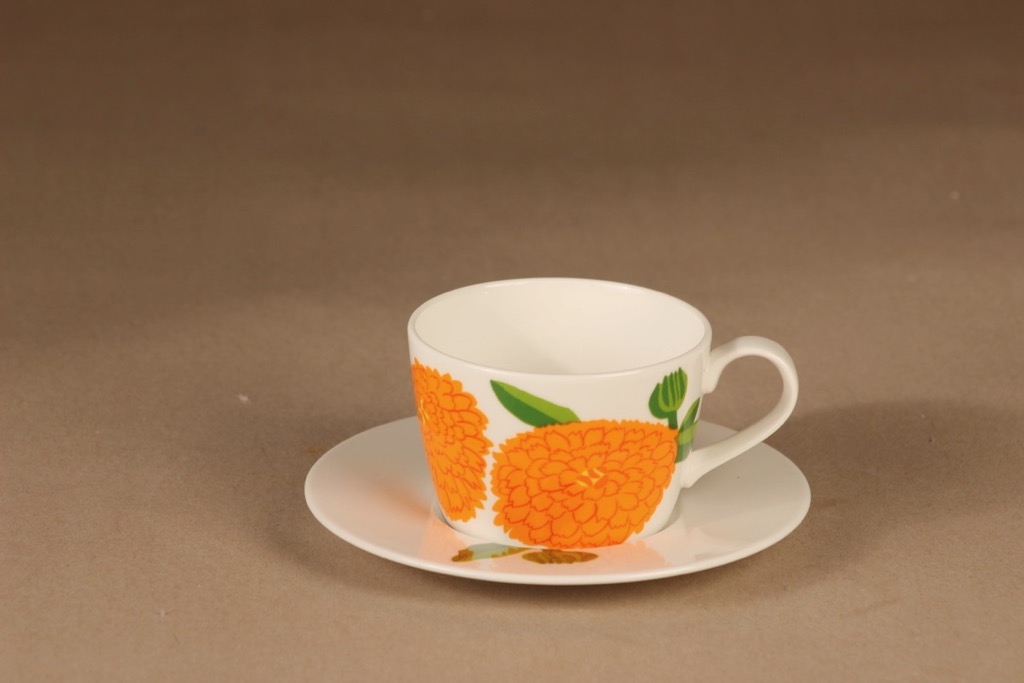 Iittala Primavera coffee cup, orange, Maija Isola 