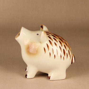 Arabia GOG money box Piggy hand-painted designer Gunvor Olin-Gronqvist