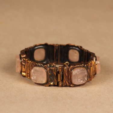 Turun Hopea Kelo bracelet, bronze designer Pentti Sarpaneva
