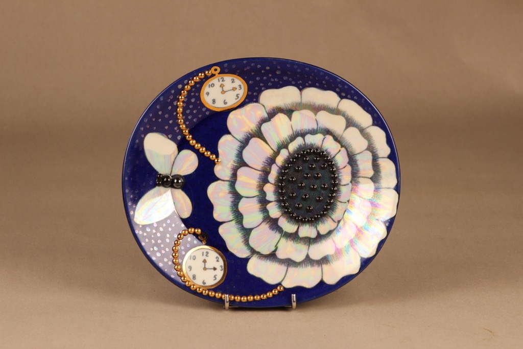 Arabia Elegance wall plate, pearl decorative Birger Kaipiainen