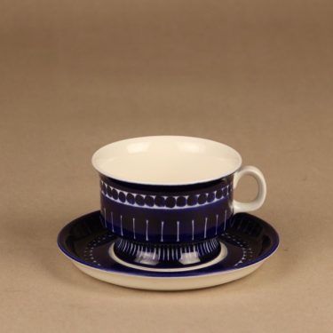 Arabia Valencia tea cup hand-painted designer Ulla Procope