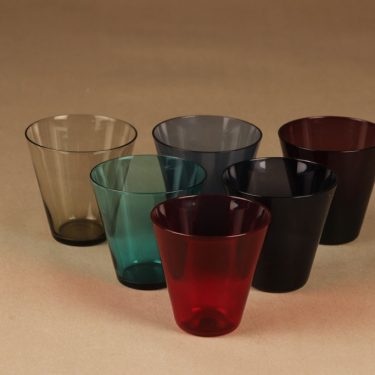 Nuutajärvi Kartio glass, 20 cl, 6 pcs designer Kaj Franck