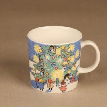 Arabia Moomin mug Christmas mug 2004-2005 designer Tove Slotte-Elevant