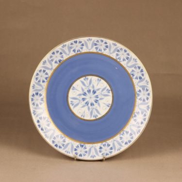 Arabia Sinikka serving plate, hand-painted