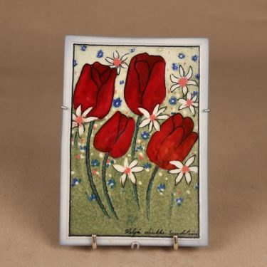 Arabia HLS wall plate Heartfelt Devotion designer Heljä Liukko-Sundström