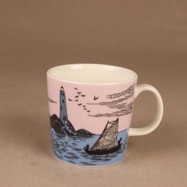 Arabia Moomin limited edition mug Night Sailing designer Tove Jansson/Tove Slotte-Elevant