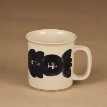 Arabia Anemone mug, hand-painted designer Ulla Procope