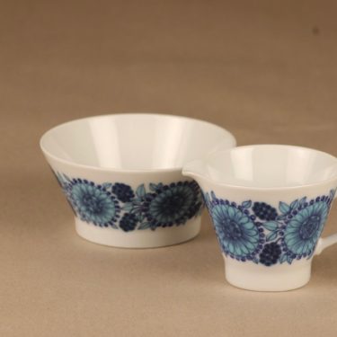 Arabia Johanna sugar bowl and creamer designer Raija Uosikkinen