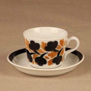 Arabia AA coffee cup, blow decorative