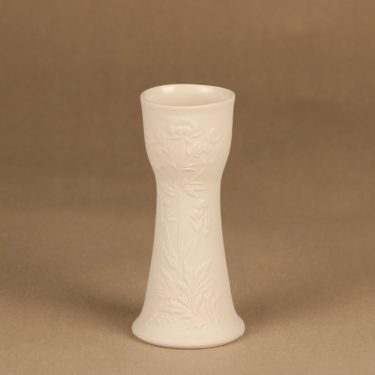 Arabia Suvi vase, white designer Gunvor Olin-Grönqvist