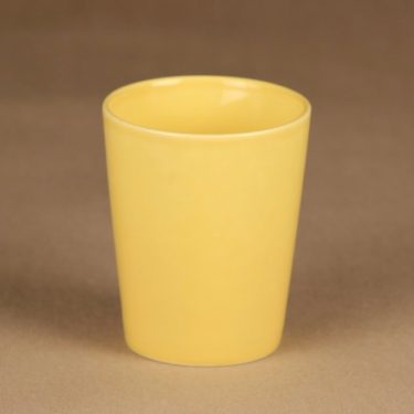 Arabia Teema yellow mug designer Kaj Franck